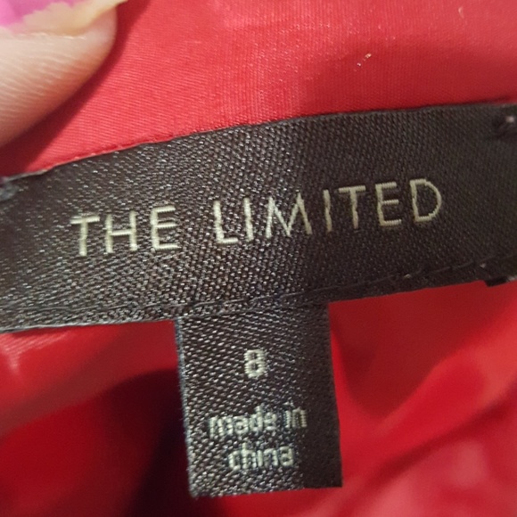 The Limited little red date night dress SZ 8 - Picture 5 of 6